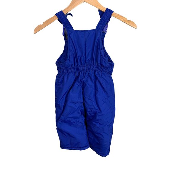 Weather Tamer Blue Yellow Black Colorblock Snow Bib Pants Baby Boy 12 Months - Picture 2 of 6